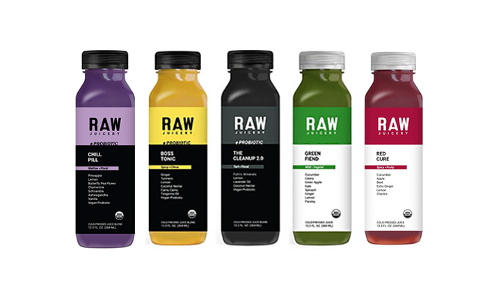 Raw Juice Bottle Service (5 Bottles)