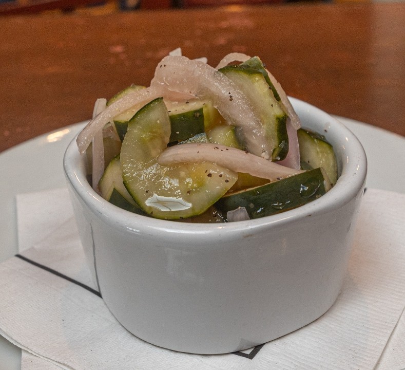 Pickled Cucumber & Onions