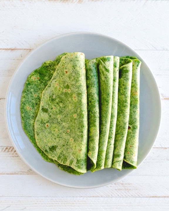 Spinach Wrap without Meat