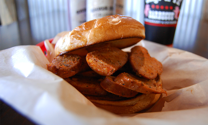 Jalapeno Cheddar Sausage Sandwich