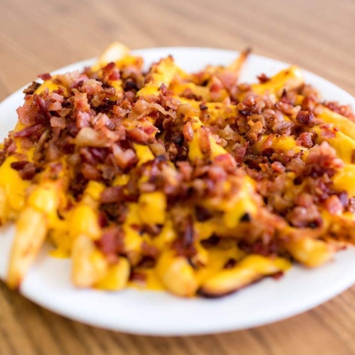 Bacon CHEESE FRIES*
