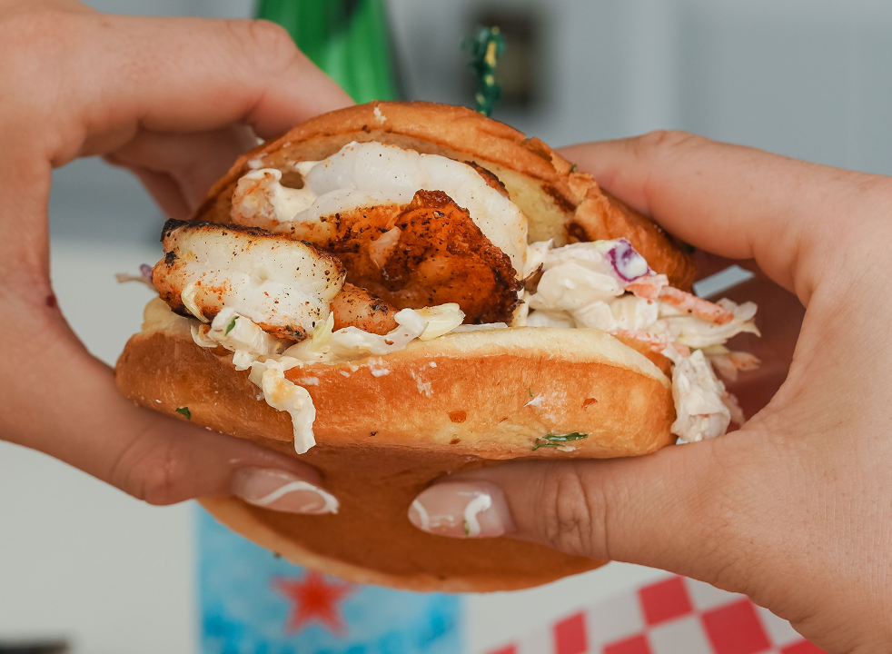Gulf Shrimp Sandwich