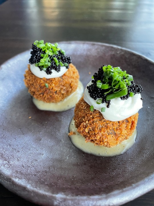 Smoked Purple Potato Croquettes