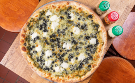 Green Machine (Pesto Pie)