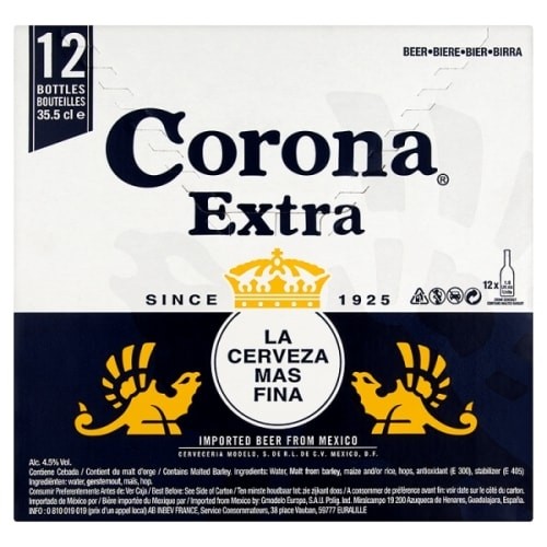 CORONA 12 PACK BOTTLE 12 OZ***