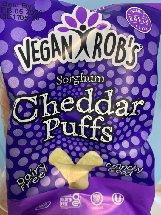 Vegan Rob’s Cheddar Puffs 1.25 oz