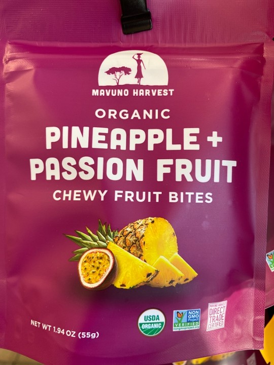 Pineapple Passion Fruit Bites