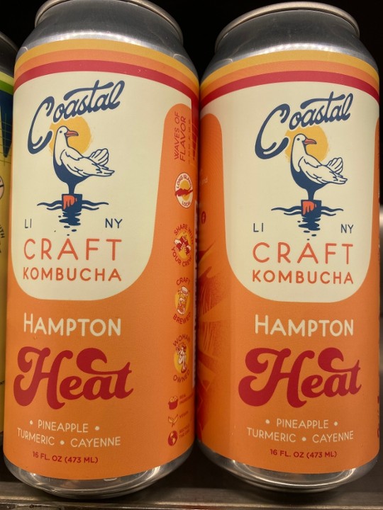 Coastal Craft Kombucha Hampton Heat