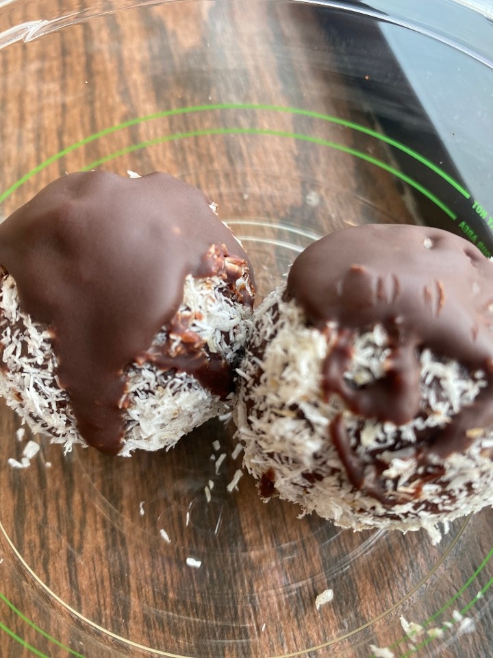 Coconut Brownie Bites