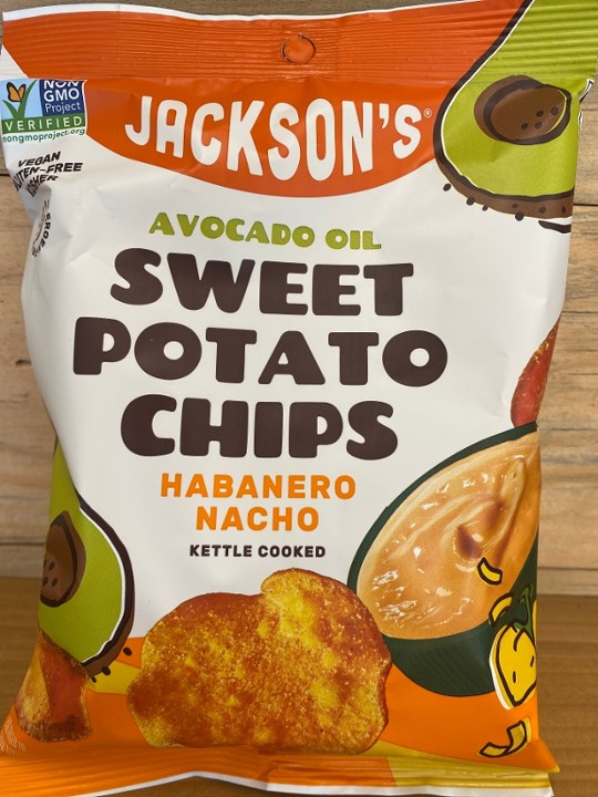 Jackson’s Sweet Potato Habanero Nacho Chips