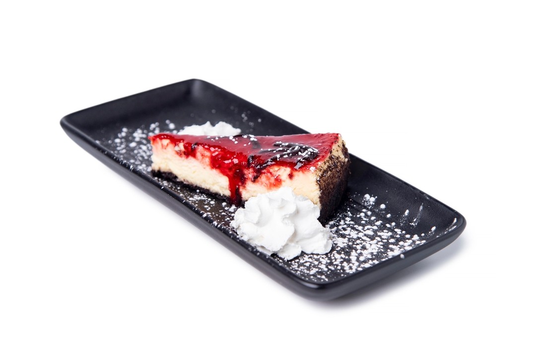 Raspberry Oreo Cheesecake