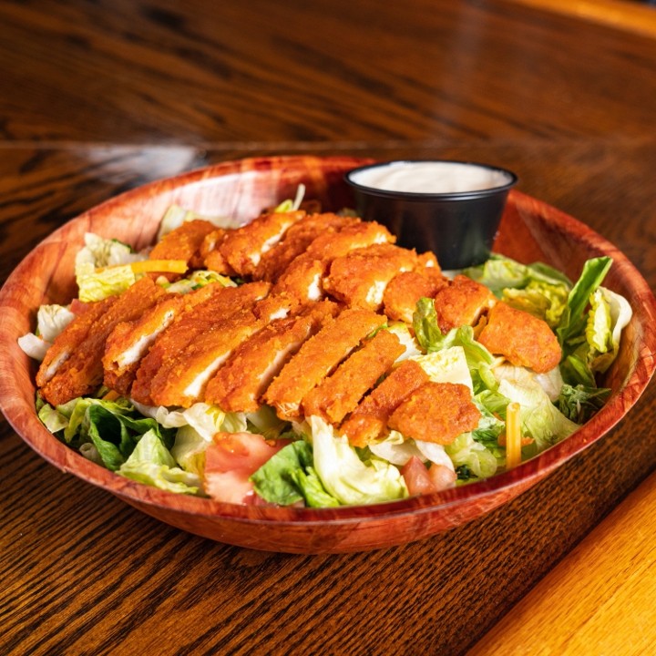 Buffalo Chicken Finger Salad