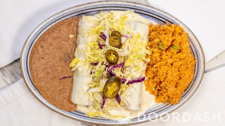 CHICKEN ENCHILADAS