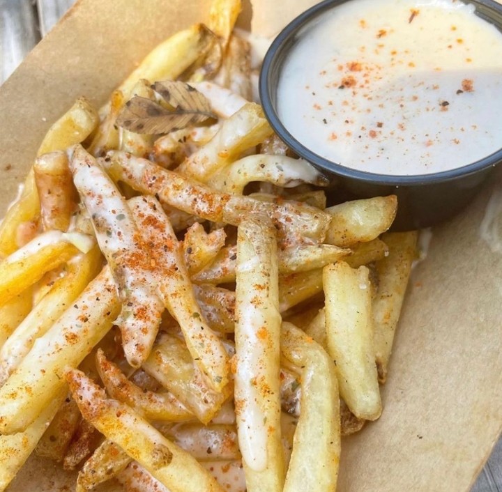 Gold Rush Queso Fries