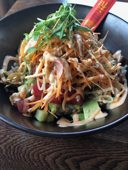 Hawaiian Ahi Tuna Poke Bowl