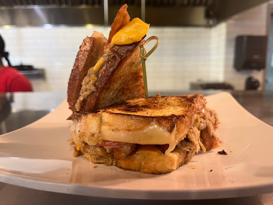 Three Little Pigs Grilled Cheese