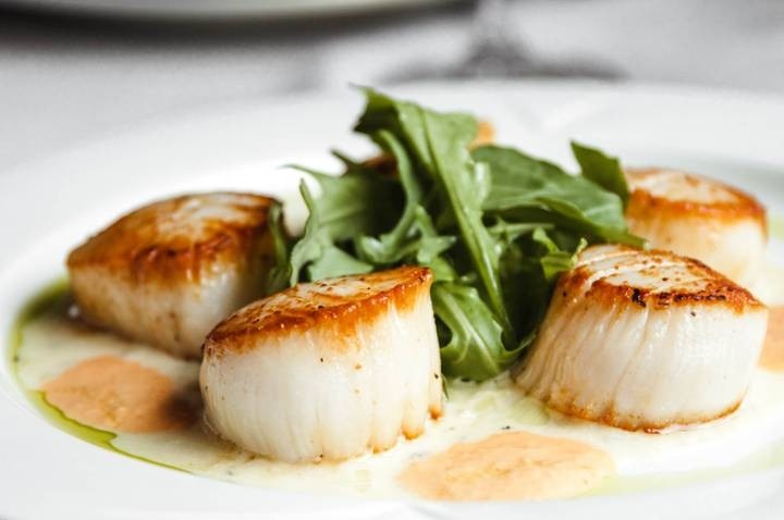 Pan Seared Scallops