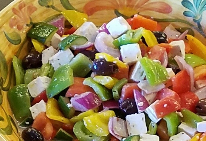 Mediterranean Vegetable Salad