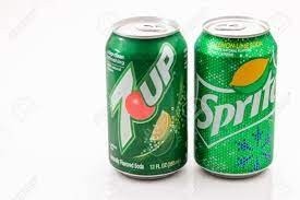 Can Sprite or 7up 12oz.