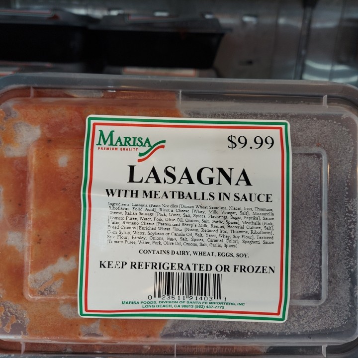 Frozen Lasagna