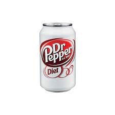 Can Diet Dr Pepper 12oz.