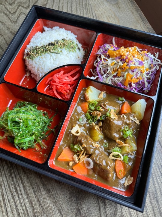 Beef Curry Bento