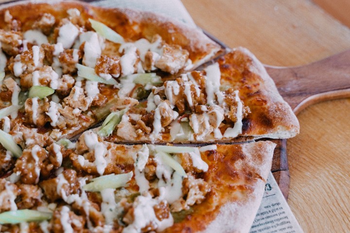 Fried Chicken Pizza