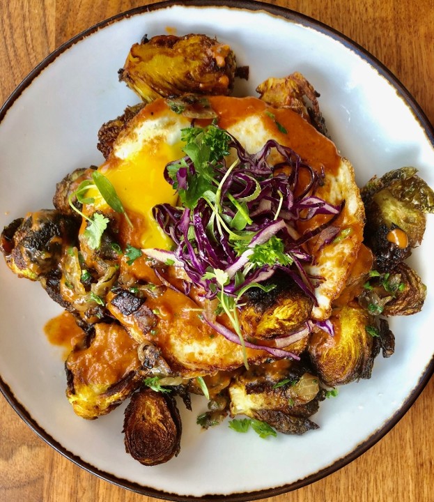 Brussel Sprouts & Fried Eggs