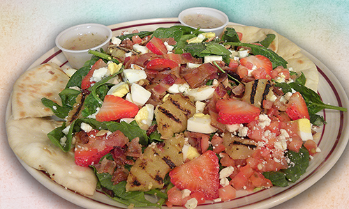 Spinach Bacon Salad