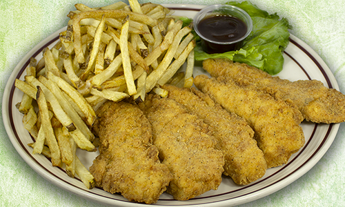 Breaded Tenders & Fries