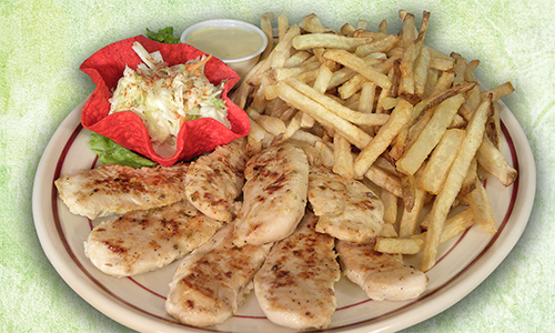 Grilled Tenders & Fries