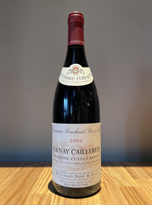 Volnay Les Caillerets, "Ancienne Cuvee Carnot," Bouchard Pere & Fils, 2004