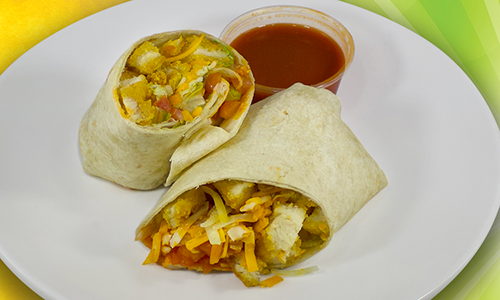 Half Buffalo Chicken Wrap