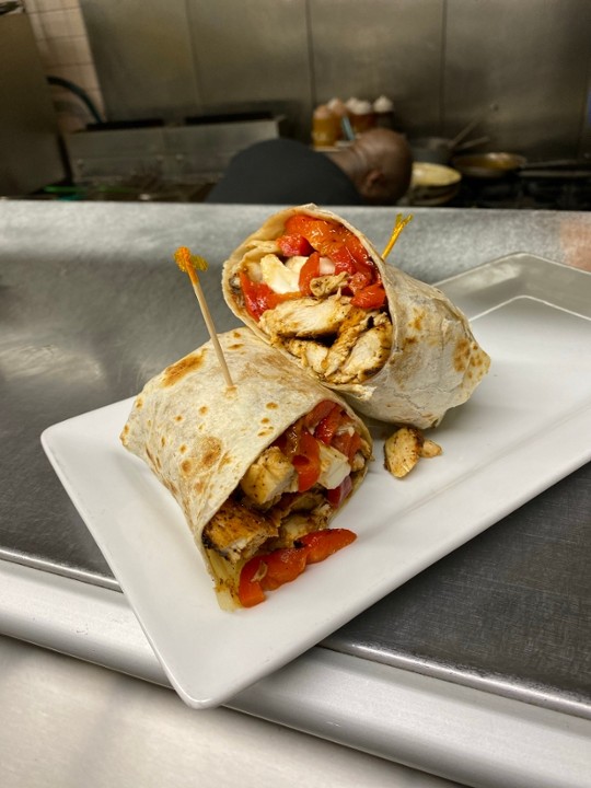 Lauren's Blackened Chicken Wrap