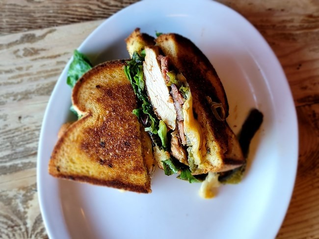 *Poblano Chicken Melt