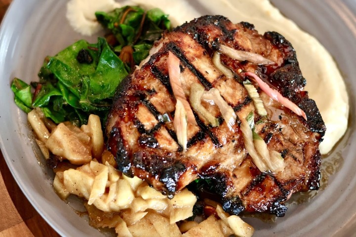 Grilled Durac Pork Chop