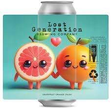 Grapefruit-Orange Crush | Lost Generation (DC) - Fruited Sour (16 oz)