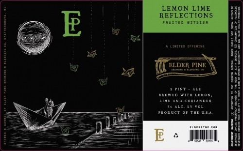 Lemon Lime Reflections | Elder Pine (MD) - Fruited Witbier (16oz)