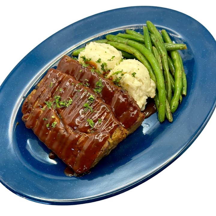 BBQ-Glazed Turkey Meatloaf