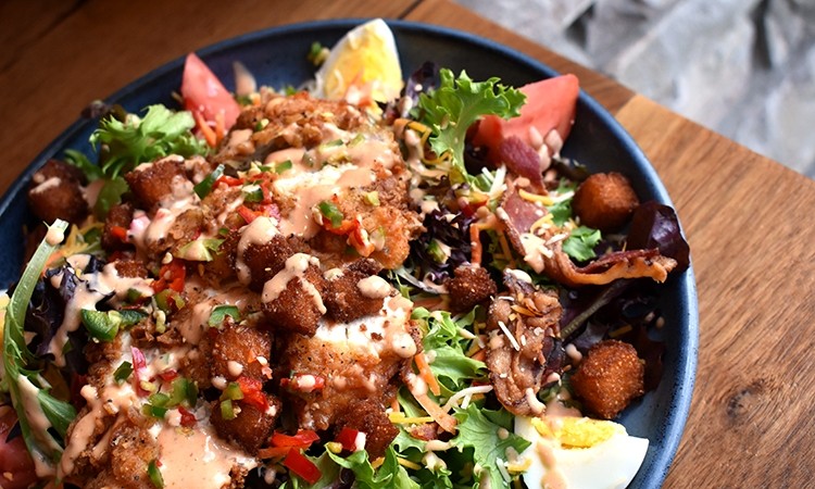 SOUTHERN FRIED CHICKEN SALAD