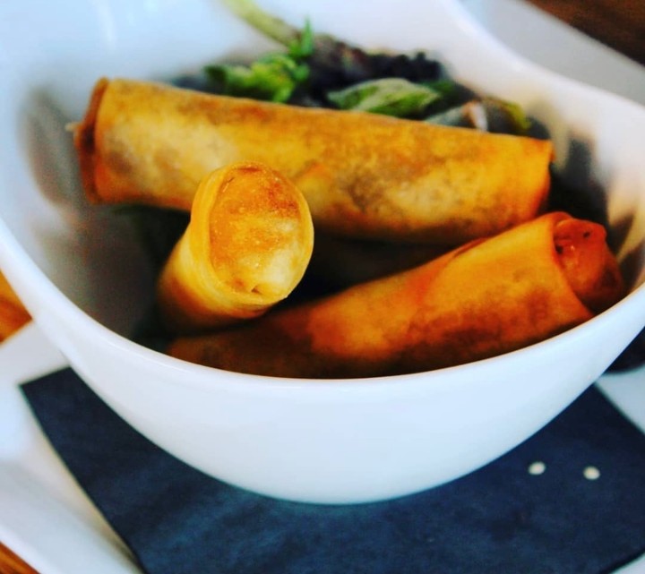 Deep Fried Vegetarian Spring Rolls