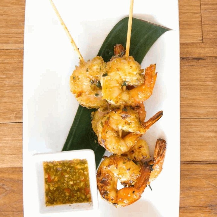 Shrimp skewers