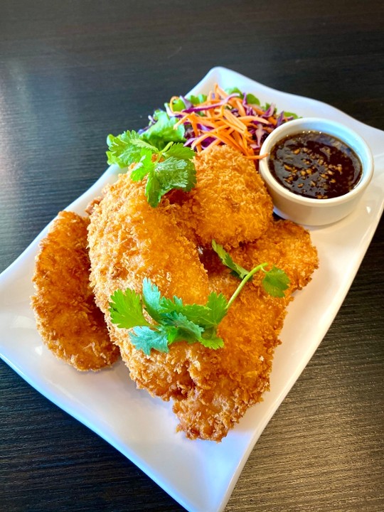 CRISPY FISH WITH SWEET GARLIC SAUCE (SALA THAI FAVORITE)