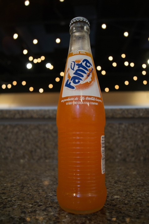 Orange Fanta bottled