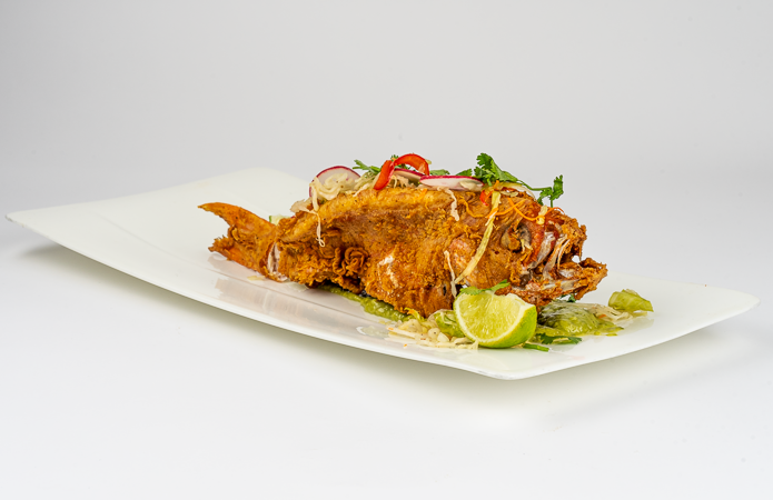 WHOLE FRIED SNAPPER