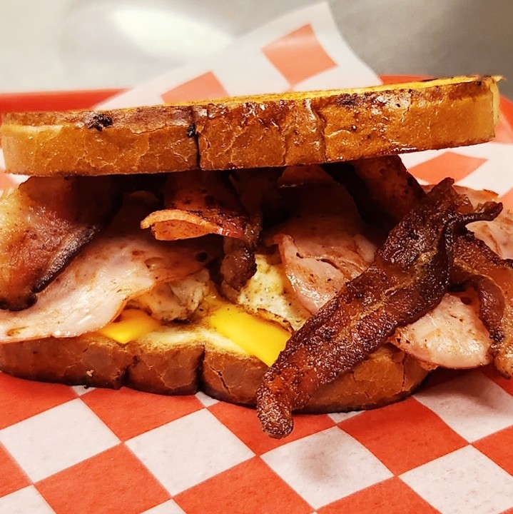 Bacon & Ham Egg Sandwich