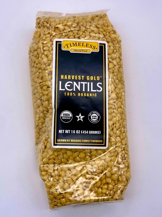 Timeless Gold Lentils