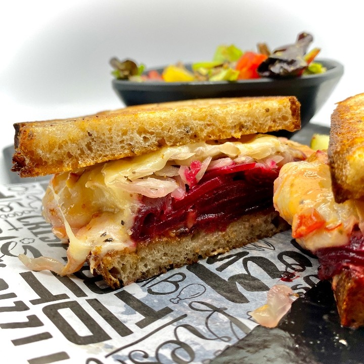 Confit Beet Reuben (Vegetarian)