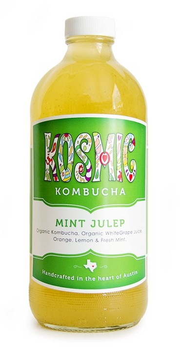 Kosmic Kombucha Mint Julep