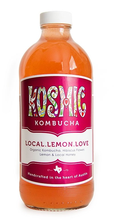 Kosmic Kombucha Local Lemon Love